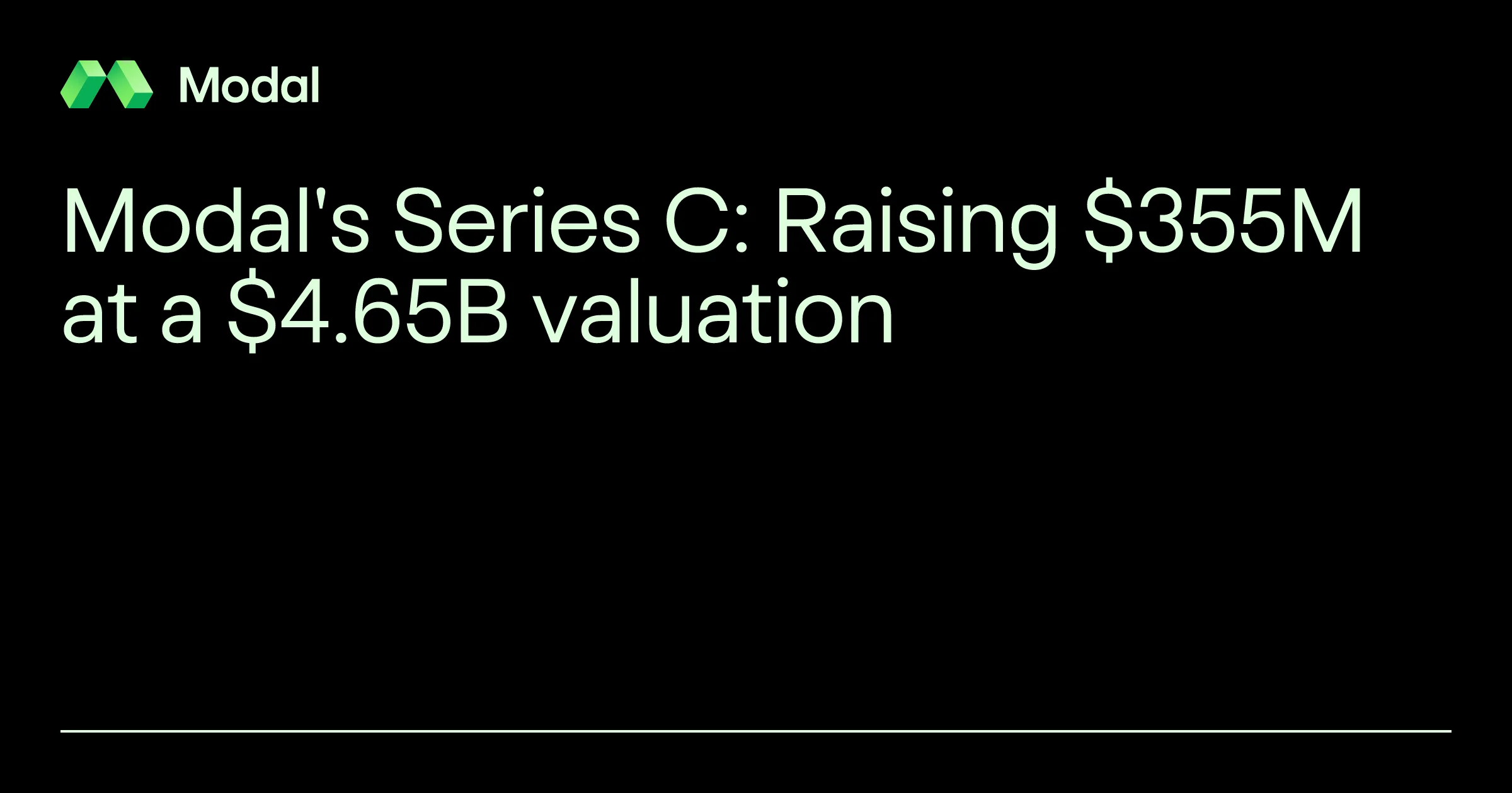 Modal’s $355M raise shows AI coding is becoming an infrastructure business